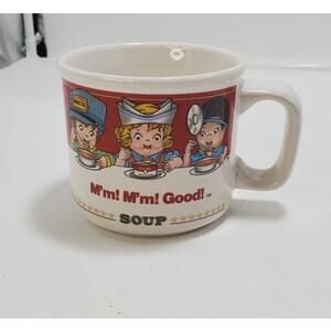 Campbell Soup First Responders Mug Vintage M'm! M'm! Good! Westwood 1997